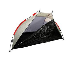 Aktive 62134 Tenda Paravento Beach, 200 x 100 x 90 cm, Grigio