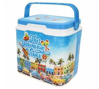 Aktive – Frigorifero rigido portatile 24 L – Summer Trends – Isolamento poliuretano, fino 15 ore