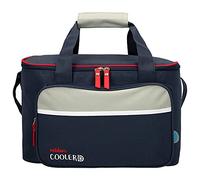 AKTIVE Borsa termica morbida da 16,5 l (36x21x22 cm), isolamento termico, doppia maniglia e tracolla regolabile, tasca frontale con cerniera, ecologica e senza CFC, leggera e facile da pulire (80727)