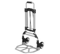 AKTIVE Carrello da spiaggia multiuso, misura 40 x 40 x 75/100 cm, estensibile in alluminio, con cordino elastico per un maggiore fissaggio, supporta fino a 70 kg, carrelli trasporto (62458)