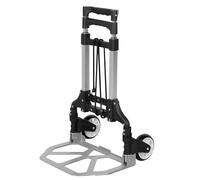 AKTIVE Carrello da spiaggia multiuso, misura 40 x 40 x 63/100 cm, estensibile in alluminio, con cordino elastico per un maggiore fissaggio, impugnatura ergonomica, supporta fino a 70 kg, carrelli