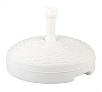 AKTIVE Intex Base Parasole Bianco 45 x h30 cm-20 kg-Tubo D19/33 mm