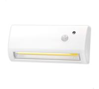 AKTIVE - Lampada da Parete LED Esterna Con Sensore di Movimento, 14,5 x 6,5 x 3,