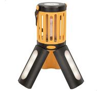 Aktive 61565 - Torcia LED portatile e lampada repellente per zanzare 2 in 1, luce da campeggio, per esterni, luce portatile, antizanzare, accessori da campeggio, lanterne, luce continua per 6-8 ore