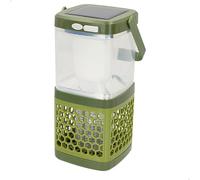 Aktive - Lanterna portatile con luce solare a LED e lampada anti-zanzare 2 in 1, luce da campeggio, per esterni, luce portatile, anti-zanzare, accessori da campeggio