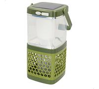 Aktive - Lanterna portatile con luce solare a LED e lampada anti-zanzare 2 in 1, luce da campeggio, per esterni, luce portatile, anti-zanzare, accessori da campeggio