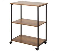 Scaffale Max Home Ferro Legno MDF 3 Mensole 48 X 62 X 30 CM