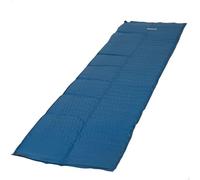 AKTIVE Materassino gonfiabile pieghevole, 175x56 cm, Blu, In ripstop e schiuma, Borsa da trasporto, Autogonfiabile, Materassino gonfiabile singolo, Accessori da campeggio (63083)