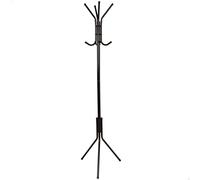 AKTIVE Max Home Appendiabiti da terra, 45x40x170 cm, Nero, Peso massimo supporta