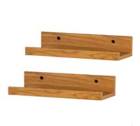 AKTIVE Max Home Set di 2 mensole da parete, 25 cm, peso massimo supportato 4 kg,