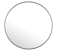 AKTIVE Max Home Specchio da parete, D70 cm, ovale, cornice invisibile, Decorativo, minimalista, design moderno, elegante, per bagno, corridoio, camera da letto (18449)