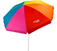 Aktive Beach Windproof Umbrella 180cm Uv50 Protection One Size