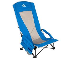Aktive Sedia Pieghevole Bassa In Alluminio 56x46x94 Cm
