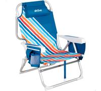 Aktive Sedia Pieghevole Bassa In Alluminio 62537 50x55x80 Cm