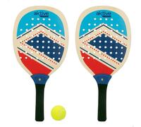 Aktive Set Padel Padel Playa Wood 2/s 21x1x44 Cm