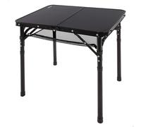 Aktive 63086 Height Adjustable Folding Camping Table Argento 60 x 45 x 27/56 cm