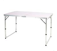 AKTIVE Tavolo Pieghevole, Metallo, Lilla, 120 x 60 x 54/60/70 cm