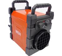 Aktobis Riscaldatore elettrico professionale da cantiere termoventilatore WDH