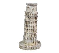 AKTOUR 18app Cancelleria Pisa modello Italia ornamento architettura di fama mondiale torre ornamento grande architettura accessori commemorare viaggi resina acquario decorazioni D Emergenza (B, One S