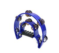 AKTOUR Arrampicata per bambini dai 2 ai 5 anni, strumenti musicali a doppia mano in metallo, a percussione con impugnatura ergonomica, tamburelli per adulti Tamburello in metallo strumenti musicali