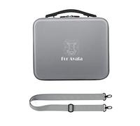 AKTOUR Drone con fotocamera per bambini a lunga durata della batteria, borsa a tracolla rigida compatibile con DJI FPV Flying Glasses V2 Drone Accessories Travel Bag 360fly Action Camera - (grigio,