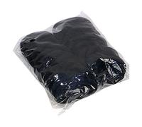 AKTOUR Elastici per capelli con ananas antiscivolo, morbidi elastici per coda di cavallo, per donne e ragazze, elastici per capelli trasparenti (nero, taglia unica)