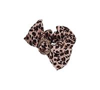 AKTOUR Elastici per capelli da donna, nessun danno, fiocco per capelli con fiocco per capelli, corda leopardata per capelli grandi, per donne 50 (B, taglia unica)