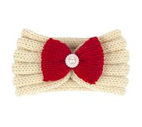 AKTOUR Elastici per capelli senza danni, colore elastico, per autunno caldo, tinta unita, fascia per capelli per bambini in lana con fiore, fascia per capelli per coda di cavallo per capelli da donna