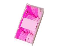 AKTOUR Elastici trasparenti per capelli di piccole dimensioni elastico in gomma di piccole dimensioni per capelli per coda di cavallo da donna taglia unica