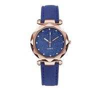 AKTOUR Ft500wc Scala Punteggiato Piccolo Orologio Punto Satinato con Donne Romane Orologio Punto Scala Cintura Orologio Piccolo Orologio Orologi Economici per Uomo, Blu, misura unica