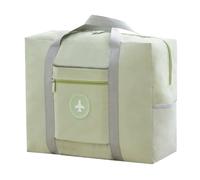 AKTOUR Linen Organization - Borsa da viaggio da donna, espandibile, approvata per il volo, piccola borsa da palestra con cerniera, dimensioni sotto il letto (verde, taglia unica)