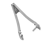 AKTOUR My Bought Items - Snocciolatore portatile in acciaio inox per ciliegie e olive, con misurino in vetro (taglia unica)