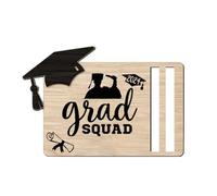 AKTOUR Ornamento per esterni Celebrazioni di laurea completa il tuo look con questo bellissimo mini portafoglio! 21,5 x 10 x 2 cm ornamento secondo Natale insieme (21,5 x 10 x 2 cm)