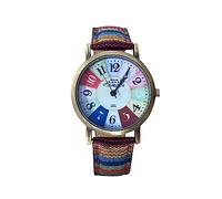 AKTOUR Orologio Fitness Orologio RAINBOW MULTICOLORE Orologio Fitness Orologio (C, One Size)