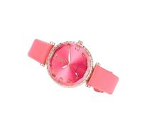 AKTOUR Orologio Legno Orologio donna gioielli abbigliamento rotondo orologio da donna al quarzo in lega occidentale Contapassi Polso Orologio (One Size)