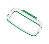 AKTOUR Piccolo sacchetto della spazzatura da cucina con il nostro dispenser per sacchetti della spazzatura da appendere, un must have per cucine pulite e ordinate che si strappano (bianco, taglia