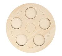 AKTOUR Pista di Vita della di Una Fase di Crescita Modello educativo Ciclo di Crescita delle Piante Giocattolo per Bambini in età scolare T 3 (B, One Size)