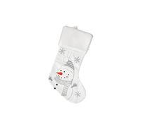 AKTOUR Sacchetto Porta Scarpe Tessuto Pinguino Pupazzo di neve Orso di volpe sacchetti regalo Ornamenti per di Natale Lettere Luminose Giganti (B, One Size)