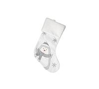 AKTOUR Sacchetto Porta Scarpe Tessuto Pinguino Pupazzo di neve Orso di volpe sacchetti regalo Ornamenti per di Natale Lettere Luminose Giganti (A, One Size)