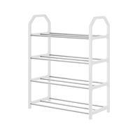 AKTOUR Scolapiatti per il pane, per uso domestico, per dormitorio, dormitorio, scarpiera per balcone, scaffale a quattro piani, super grande e salvaspazio, cestino scolapiatti per lavello da cucina