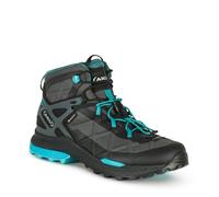 AKU Rocket Mid DFS GTX W's Stivali da Trekking, Donna, Black/Turquoise, 37,5