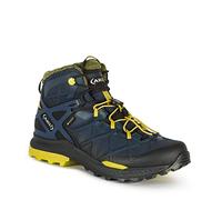 Aku Scarpe Rocket Mid DFS GTX, blue-mustard, UK 9.5