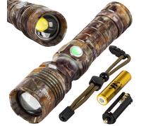 Aku tattico militare. LED CREE LED XHP160 Lampada a mano Zoom 1000m