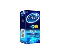 AKUEL BLUES Bx14 Condom, compatibile con i nostri lubrificanti