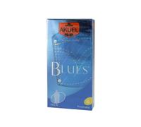 Akuel Blues Profilattico in Lattice, 6 preservativi