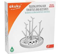 AKUKU Supporto per biberon a forma di albero di bottiglia grigio | scolapiatti per biberon | portabottiglie per biberon | portabottiglie per bambini