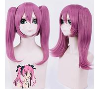 Akuma No Riddle Haru Ichinose Parrucca Cosplay Medio Lungo Rettilineo Per Le Donne Anime Capelli Sintetici Viola Due Clip Di Artiglio Coda Di Cavallo Pl-555