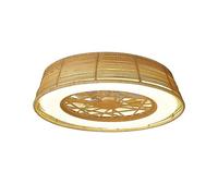 AKUNADECOR soffitto Ventilatore Beige Modello di Finitura Indonesia Mini Mantra