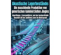 Akustische Lagerbestände: Die maschinelle Produktion von generischen kommerziellen Jingles: Algorithmen, Lizenzgebühren, und das hochprofitable Geschäft mit der auditiven Leere im Hintergrund