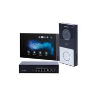 AKUVOX AK-KIT03-IP Kit videocitofono da superficie Linux - IP & WiFi | Placca e monitor - Audio bidirezionale Crystal Clear